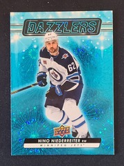 2023-24 Upper Deck Series 1 Dazzlers Blue Nino Niederreiter #DZ-9 Jets